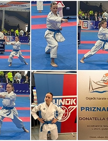 Iako bez medalje, Donatella zadovoljna sudjelovanjem na turniru u Slovačkoj - Sport - Novi Radio, Đakovo