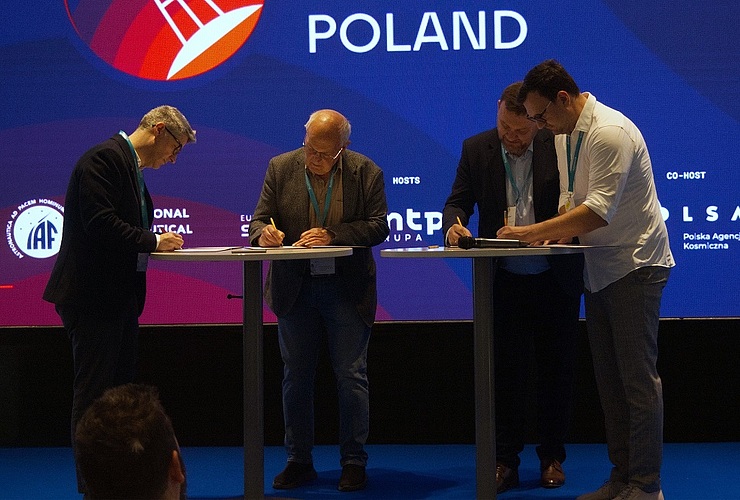 Hrvatska jača svoju poziciju u europskom svemirskom sektoru potpisivanjem međunarodnog sporazuma - Vijesti - Novi Radio, Đakovo