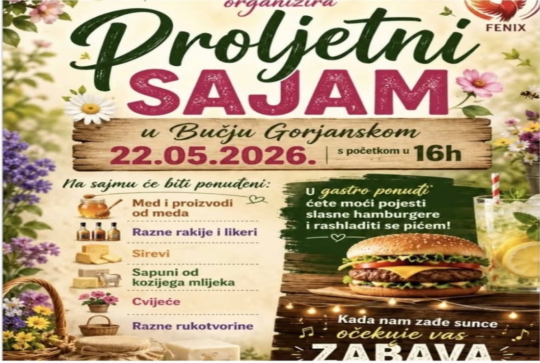 Proljetni sajam u Bučju Gorjanskom - Novi Radio, Đakovo