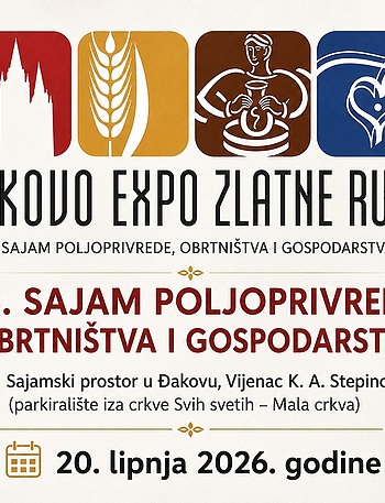 Poziv izlagačima: 15. Đakovo Expo Zlatne ruke - Vijesti - Novi Radio, Đakovo