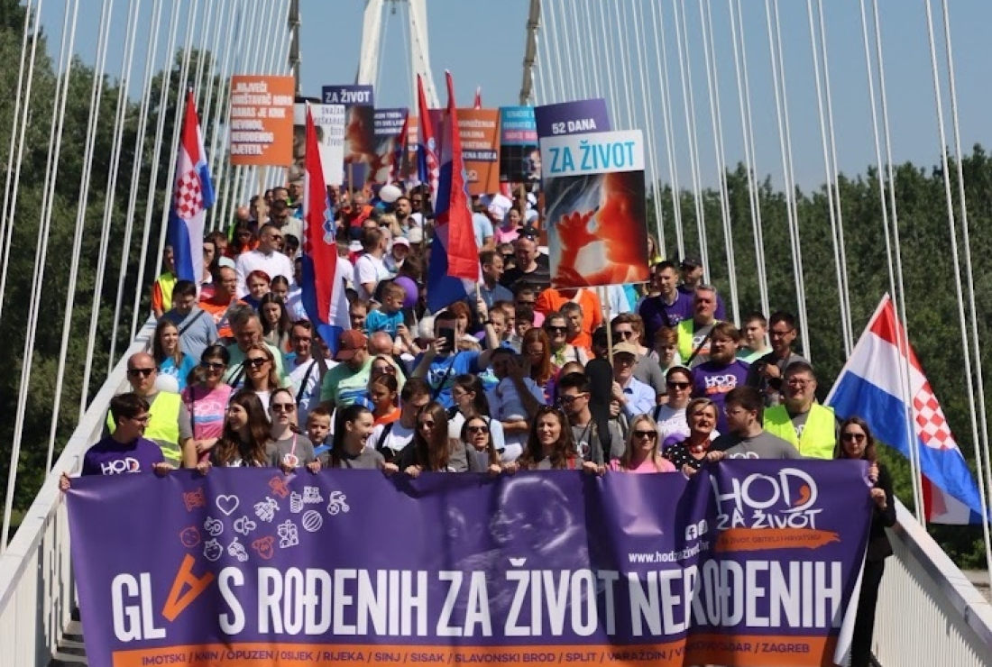 Osijek: Hod za život 2026. - Novi Radio, Đakovo