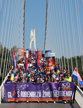 Osijek: Hod za život 2026. - Vijesti - Novi Radio, Đakovo