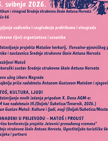10. Dani Antuna Gustava Matoša - Kultura - Novi Radio, Đakovo