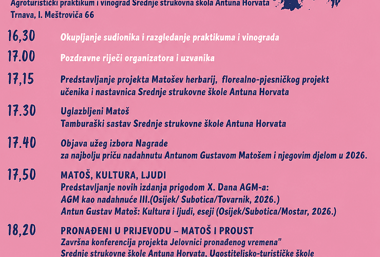 10. Dani Antuna Gustava Matoša - Kultura - Novi Radio, Đakovo