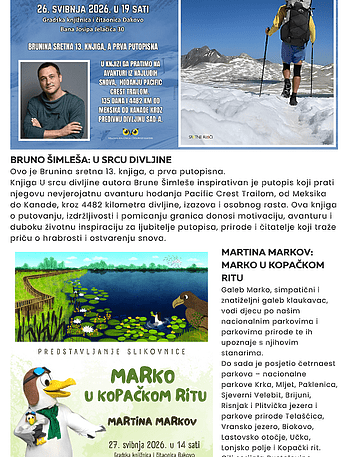 Predstavljanje dviju knjiga u Gradskoj knjižnici i čitaonici - Kultura - Novi Radio, Đakovo