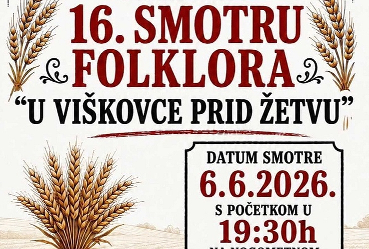 "U Viškovce prid žetvu" - Kultura - Novi Radio, Đakovo