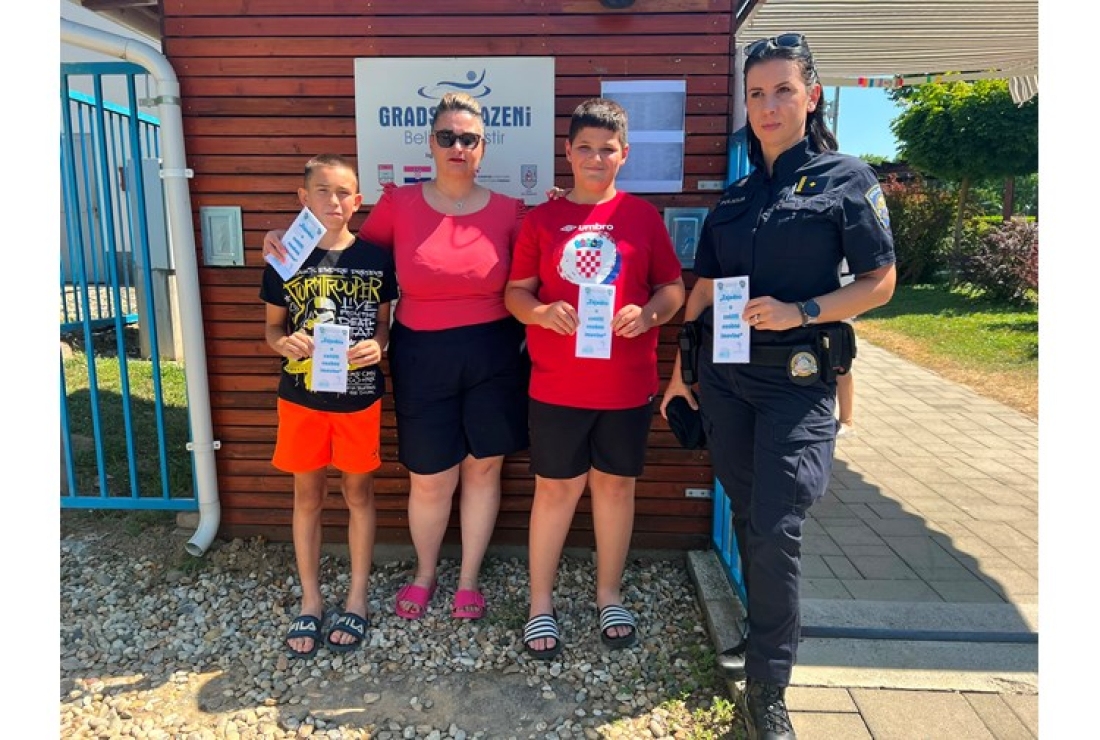 Policijska prevencija na kupalištima PU osječko-baranjske - Novi Radio, Đakovo