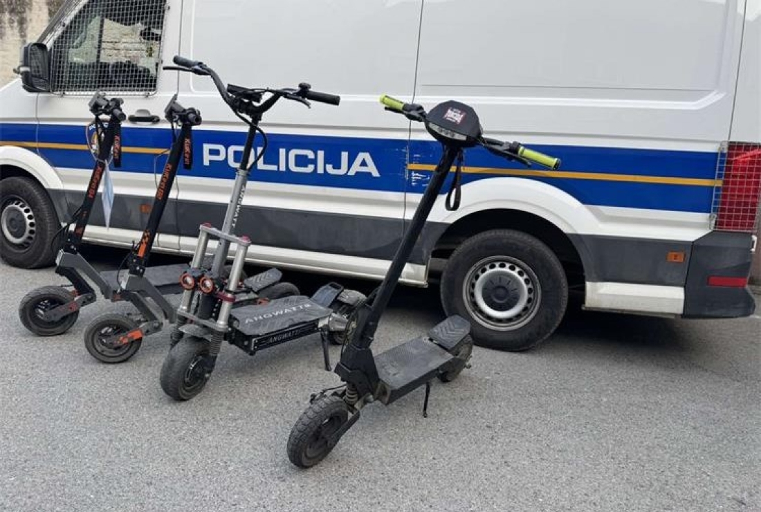 Tijekom vikenda oduzeto šest romobila - Novi Radio, Đakovo