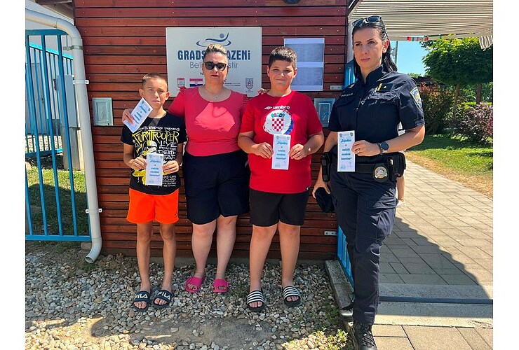 Policijska prevencija na kupalištima PU osječko-baranjske - Vijesti - Novi Radio, Đakovo