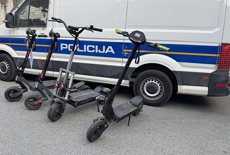 Tijekom vikenda oduzeto šest romobila - Vijesti - Novi Radio, Đakovo