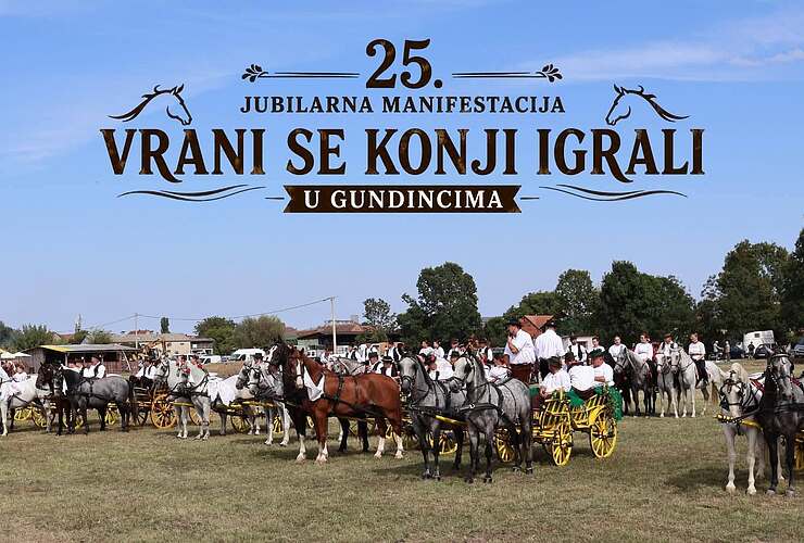 U Gundincima se održava 25. jubilarna manifestacija „Vrani se konji igrali“ - Kultura - Novi Radio, Đakovo