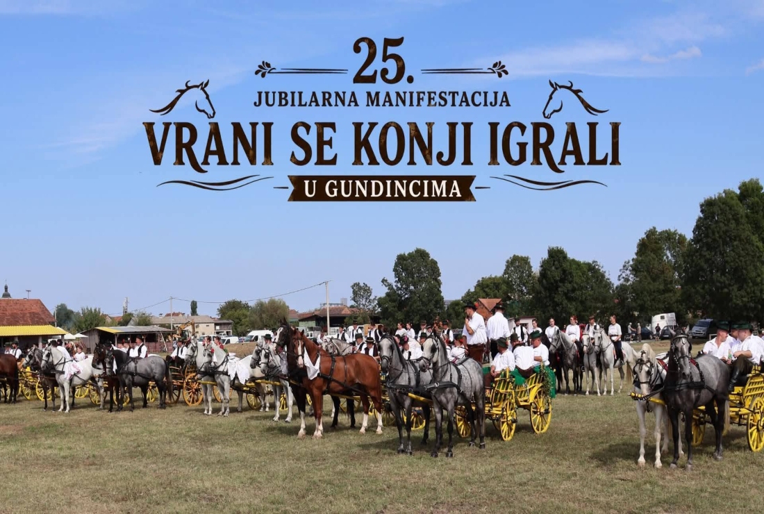 U Gundincima se održava 25. jubilarna manifestacija „Vrani se konji igrali“ - Novi Radio, Đakovo
