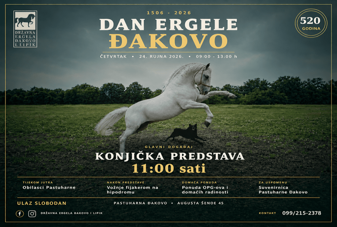 Obilježavanje 520 godina Ergele Đakovo - Novi Radio, Đakovo