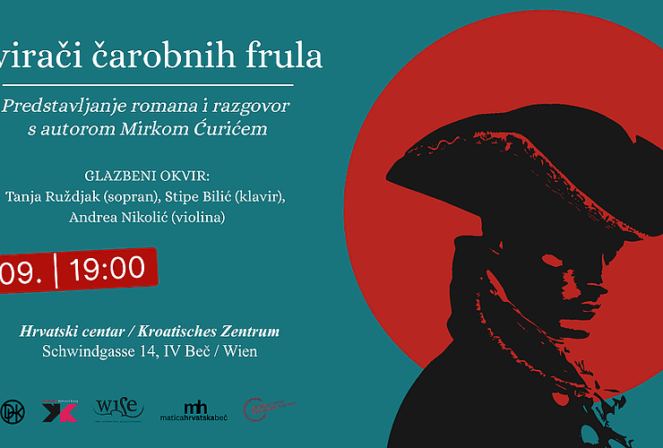 Predstavljanje romana Mirka Ćurića 'Svirači čarobnih frula' u Beču - Kultura - Novi Radio, Đakovo