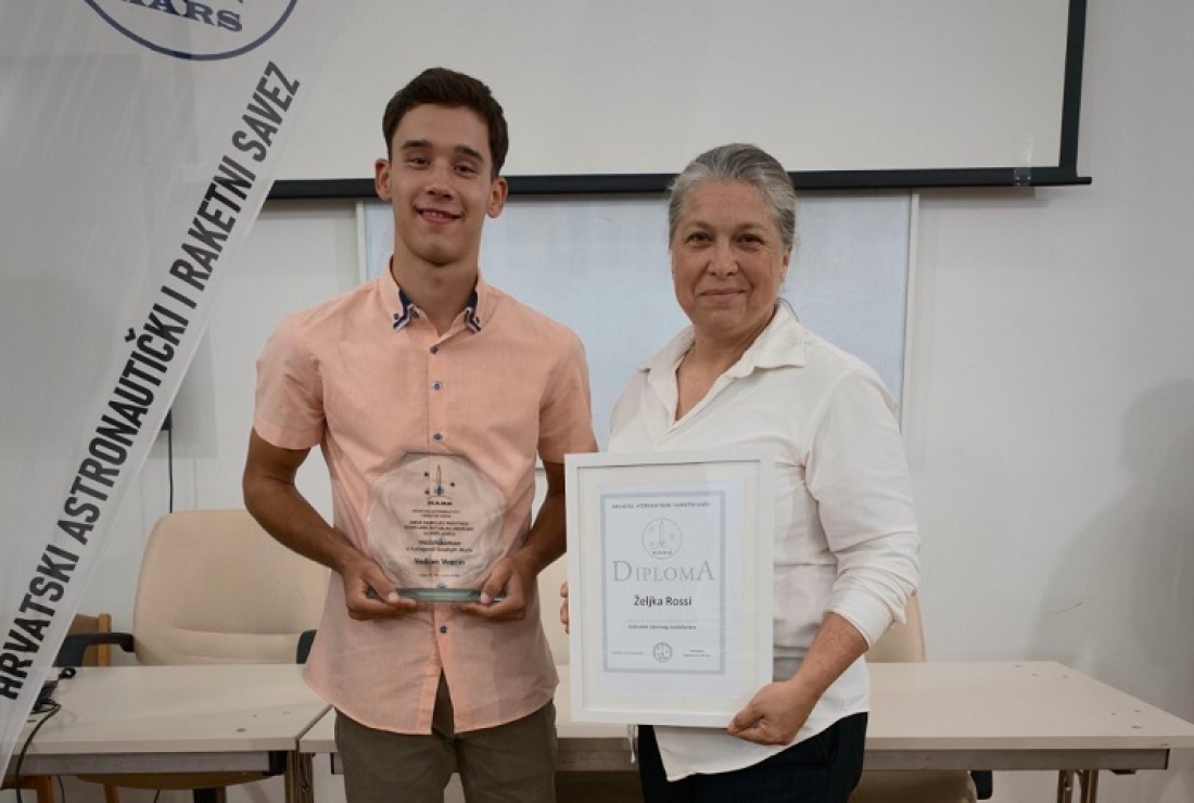 Vedran Vugrin među najboljim raketnim modelarima Hrvatske - Vijesti - Novi Radio, Đakovo