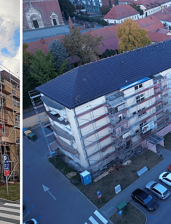Napokon! Zgrada nadomak đakovačke katedrale dobiva novo lice - Vijesti - Novi Radio, Đakovo