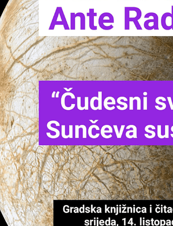 Ante Radonić u Đakovu vodi na putovanje "Čudesnim svjetovima Sunčeva sustava" - Vijesti - Novi Radio, Đakovo