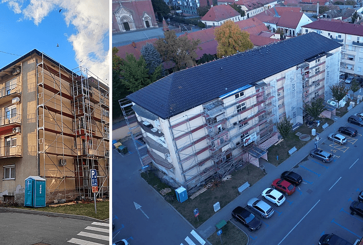 Napokon! Zgrada nadomak đakovačke katedrale dobiva novo lice - Vijesti - Novi Radio, Đakovo