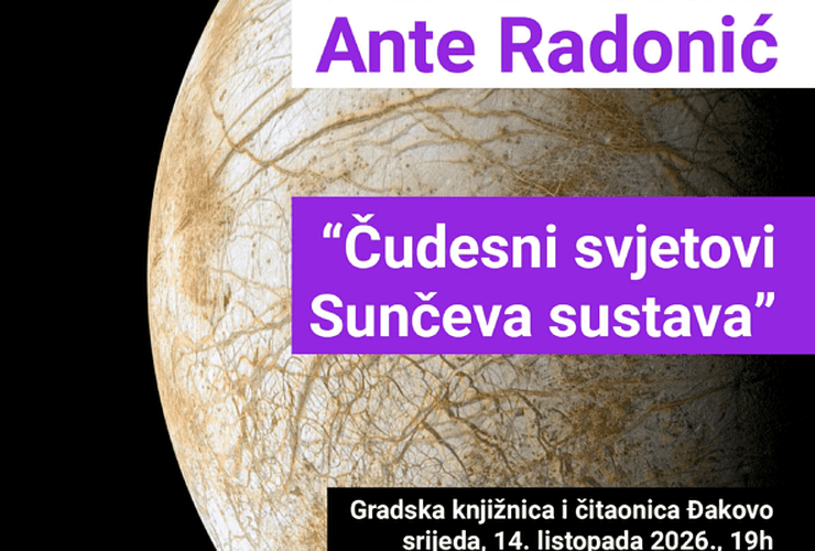 Ante Radonić u Đakovu vodi na putovanje "Čudesnim svjetovima Sunčeva sustava" - Vijesti - Novi Radio, Đakovo